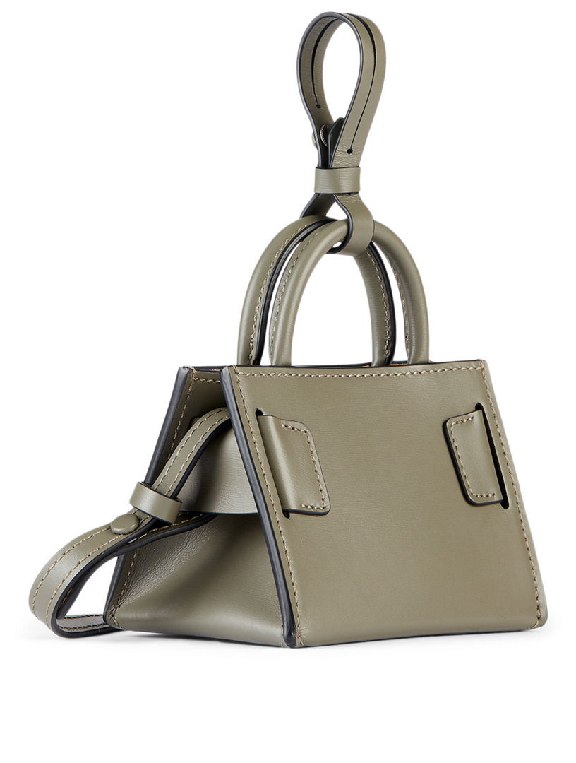 BOYY Bobby Charm Leather Bag With Strap Women's Green