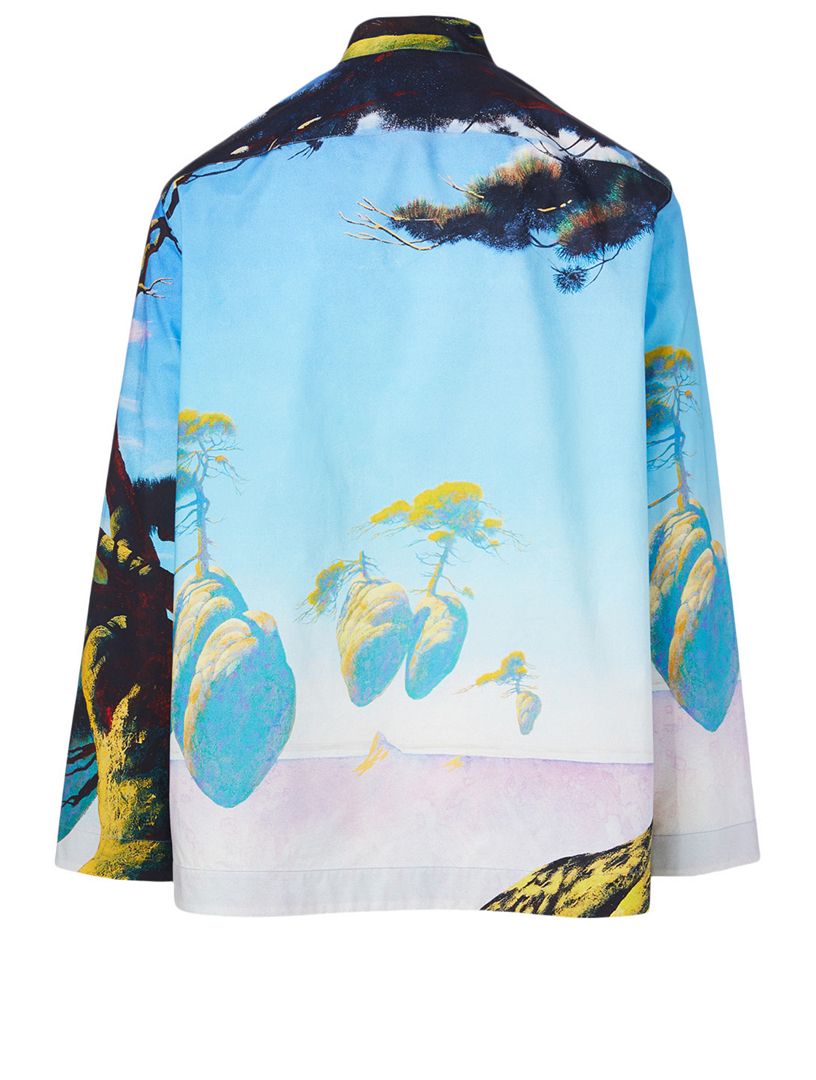 valentino floating island shirt