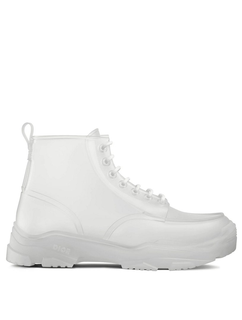 bottines transparentes homme