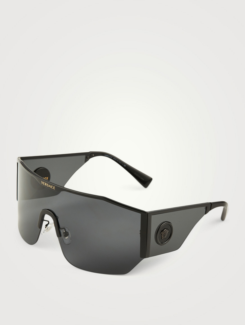 Versace Medusa Halo Shield Sunglasses Holt Renfrew Canada 