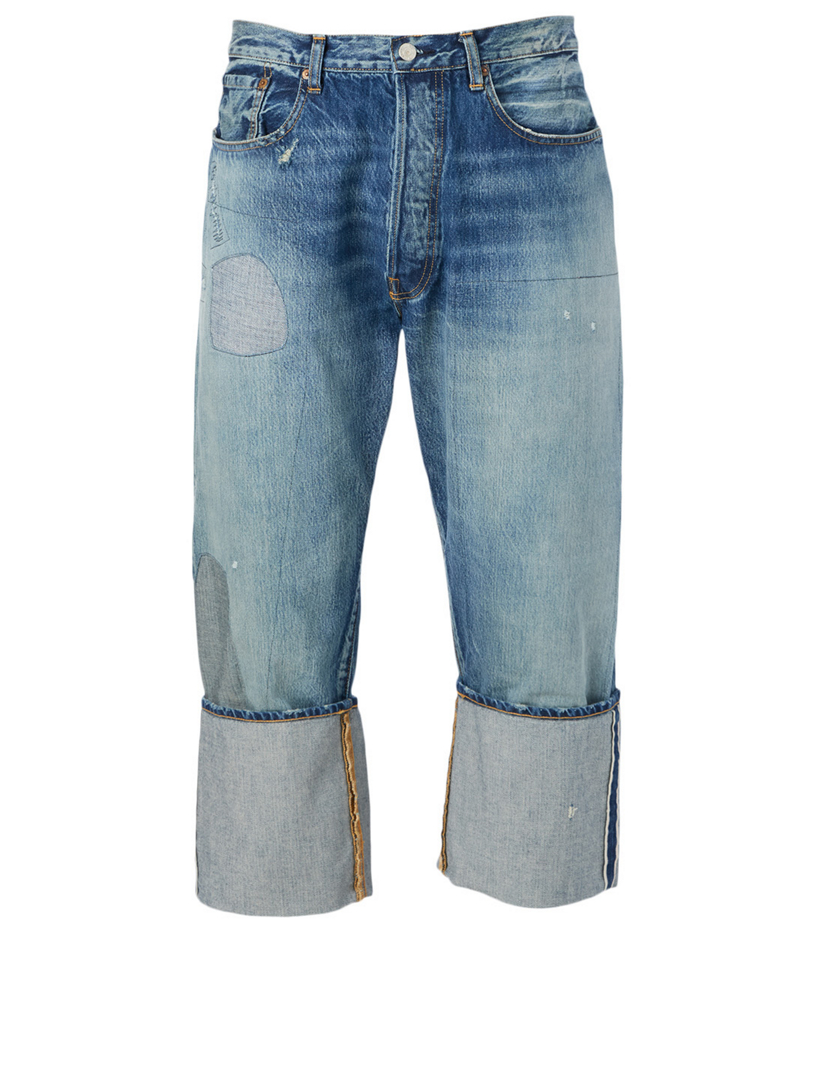 levi's 501 customized jeans