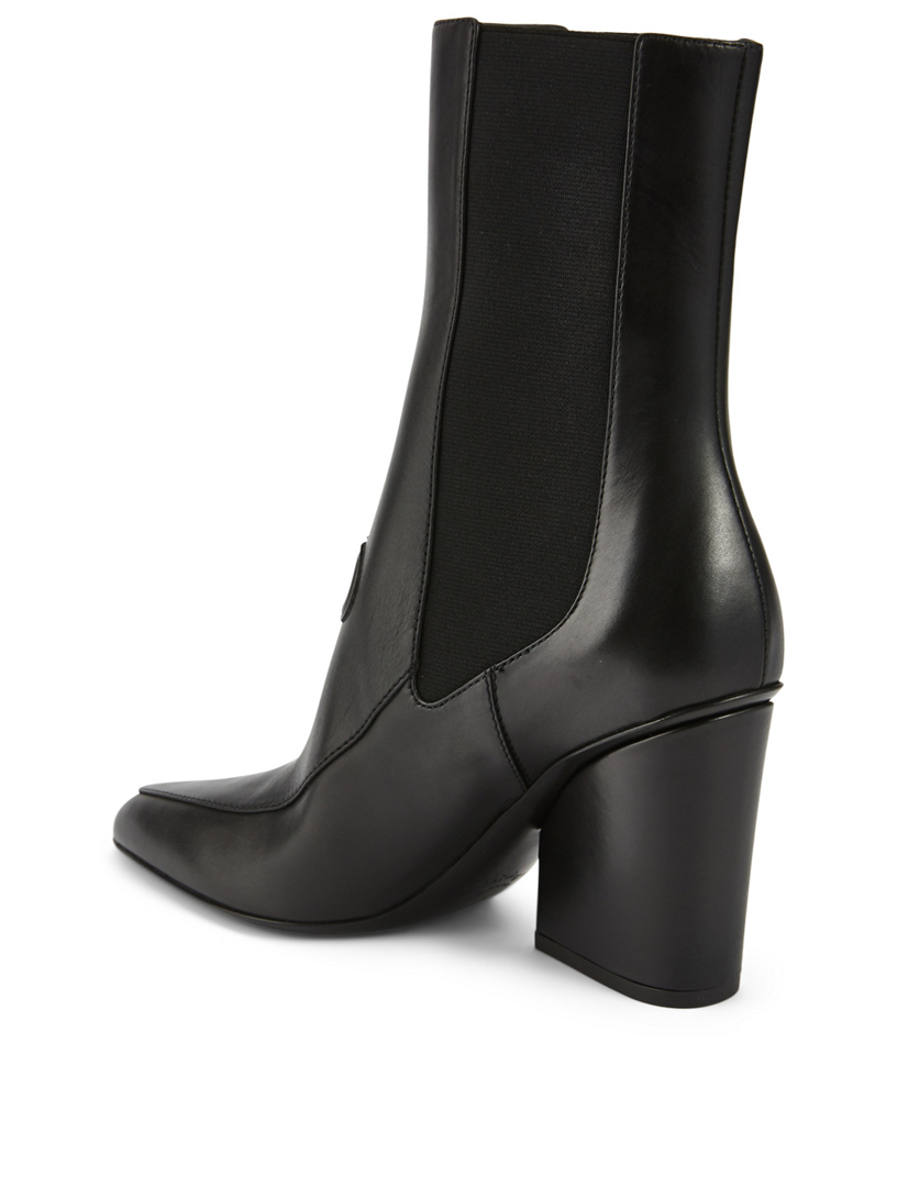 FERRAGAMO Marineo Leather Heeled Ankle Boots | Holt Renfrew Canada