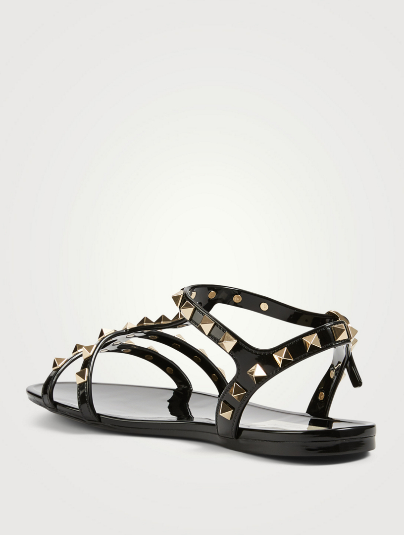 VALENTINO GARAVANI Rockstud PVC Sandals | Holt Renfrew Canada