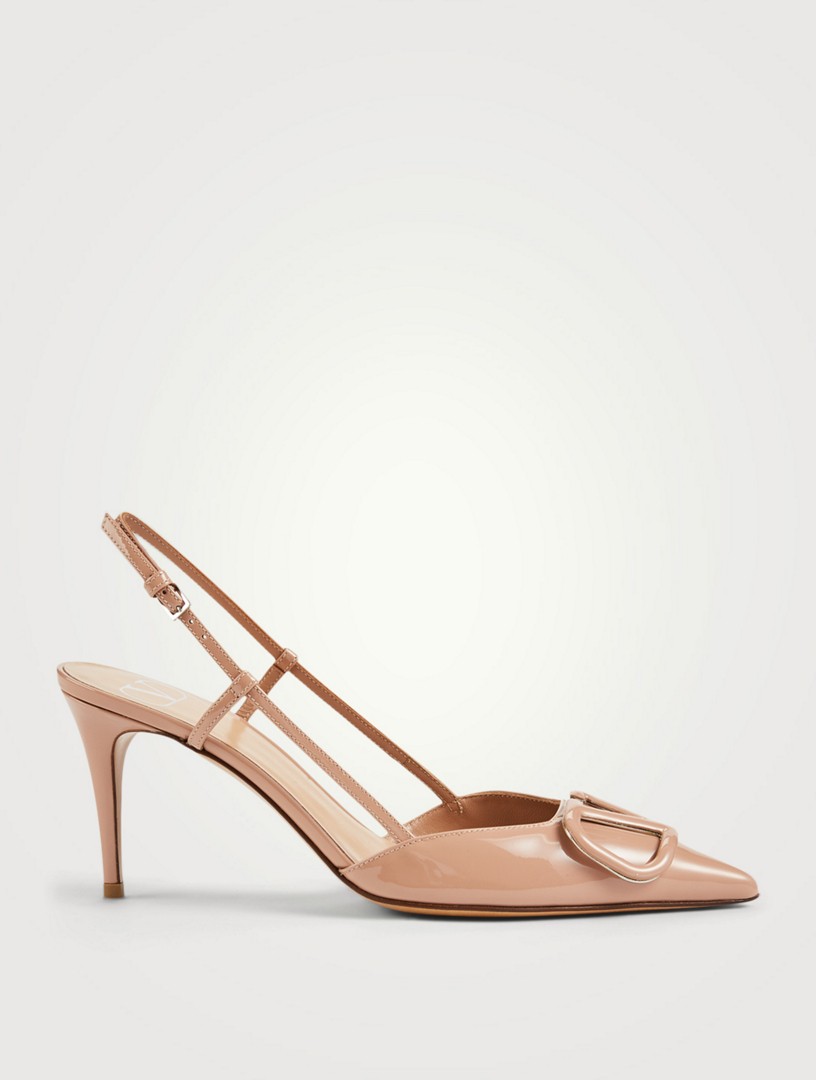 VALENTINO GARAVANI VLOGO Patent Leather Slingback Pumps | Holt Renfrew ...