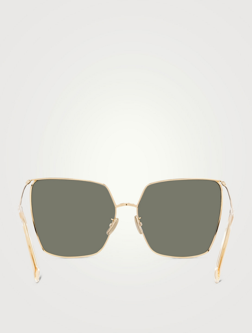 celine square aviator sunglasses