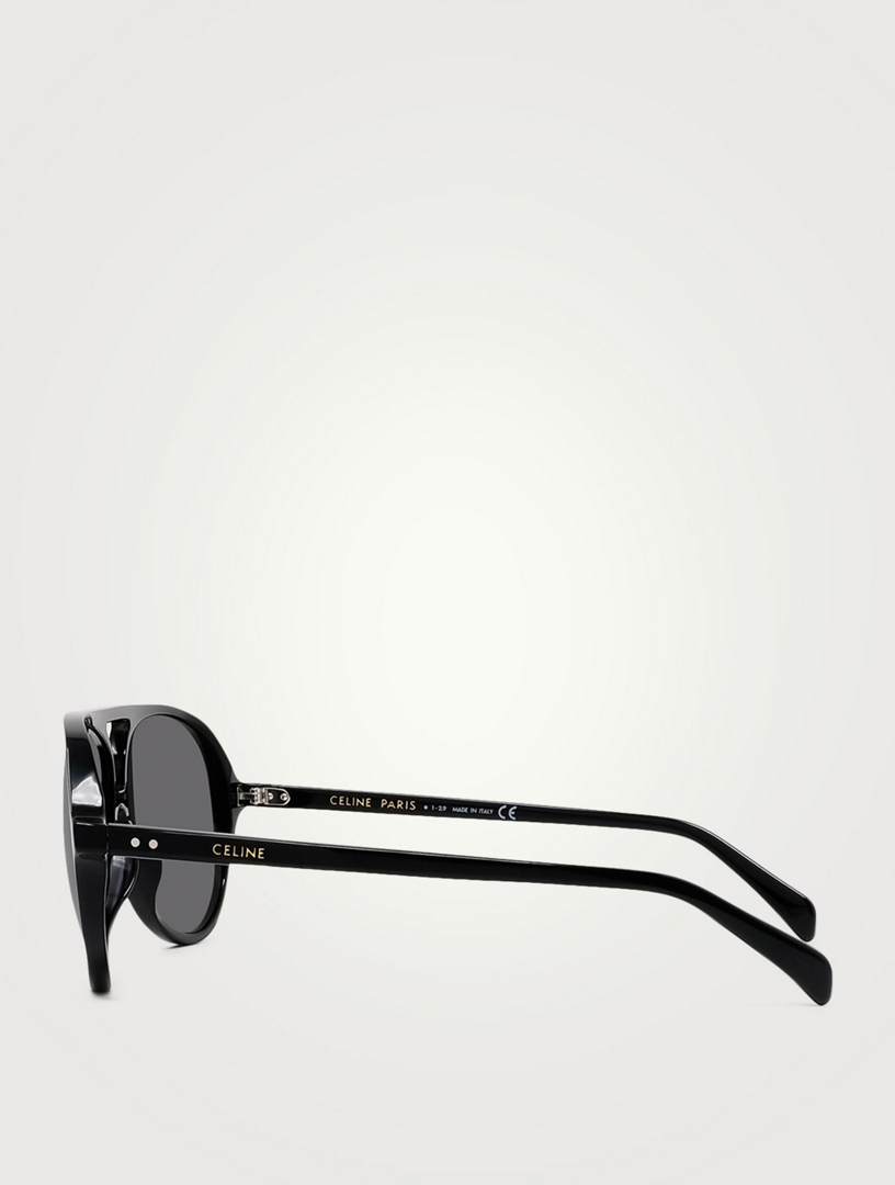CELINE Aviator Polarized Sunglasses Holt Renfrew Canada