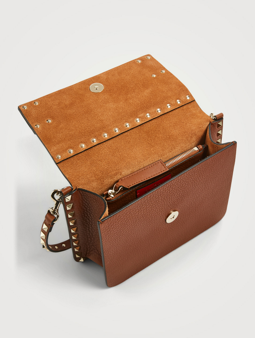 VALENTINO GARAVANI Small Rockstud Leather Shoulder Bag | Holt Renfrew ...