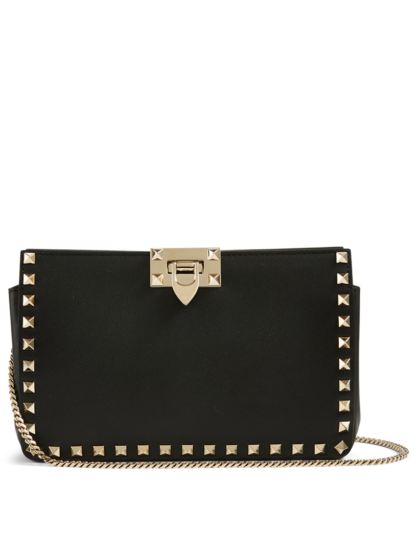 valentino black clutch