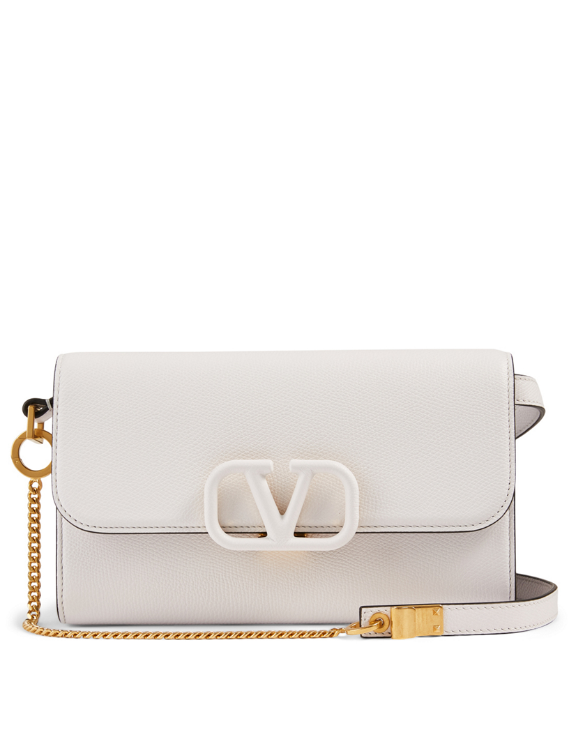 white valentino clutch bag