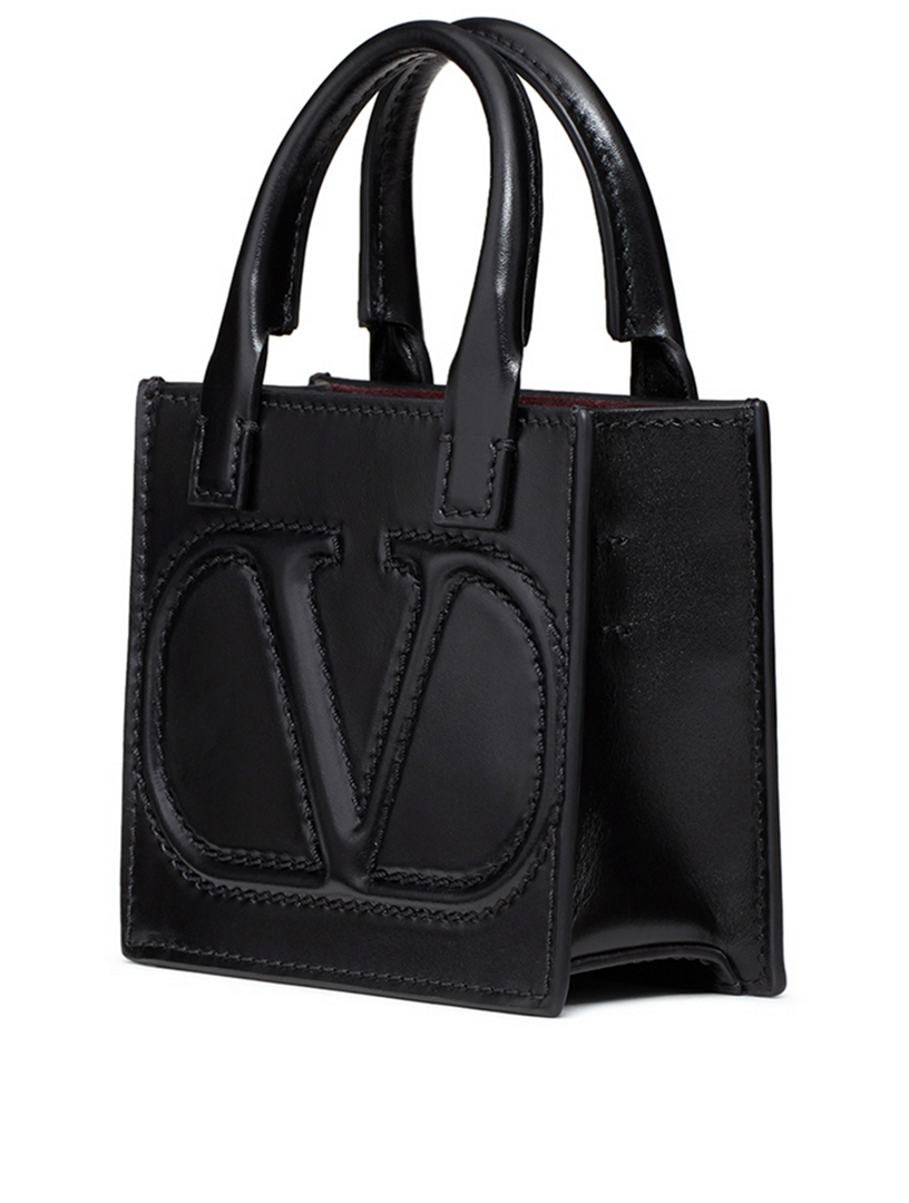 VALENTINO GARAVANI Mini VLOGO Leather Crossbody Bag | Holt Renfrew Canada