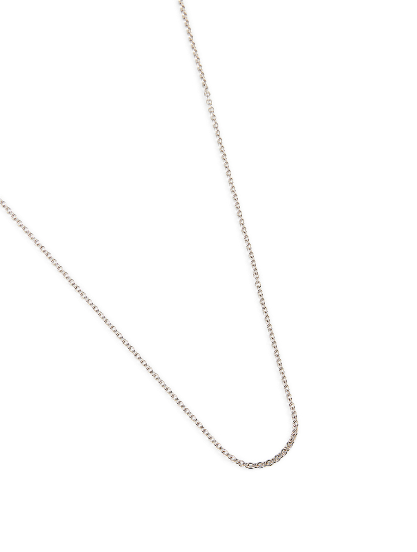 QEELIN 24-Inch 18K White Gold Chain Necklace | Holt Renfrew Canada