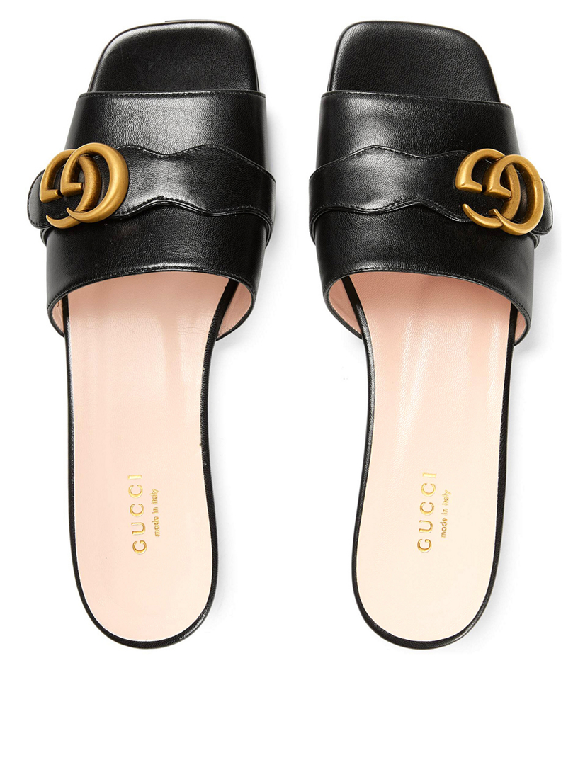 gucci sandals double g