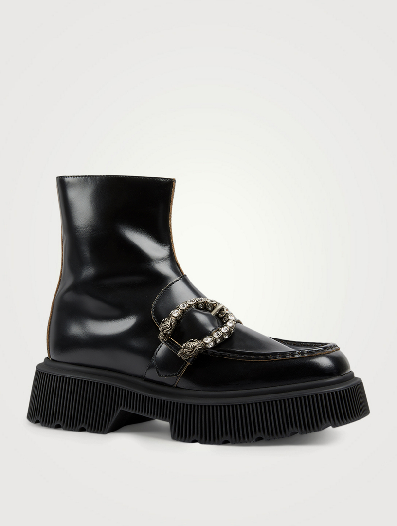 womens black gucci boots