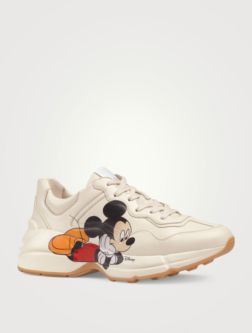disney x gucci rhyton sneaker