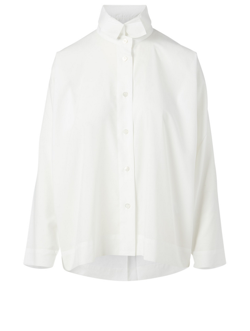 womens white suit shirt