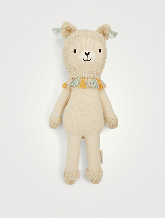 CUDDLE+KIND Mini Lucas The Llama Knit Doll | Holt Renfrew Canada
