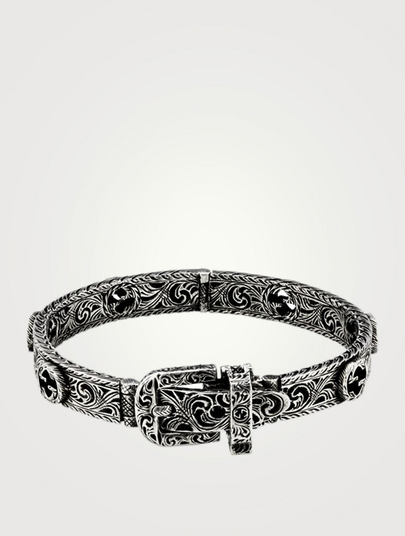 gucci garden silver bracelet