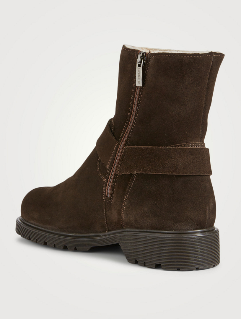 la canadienne hollinger suede boots