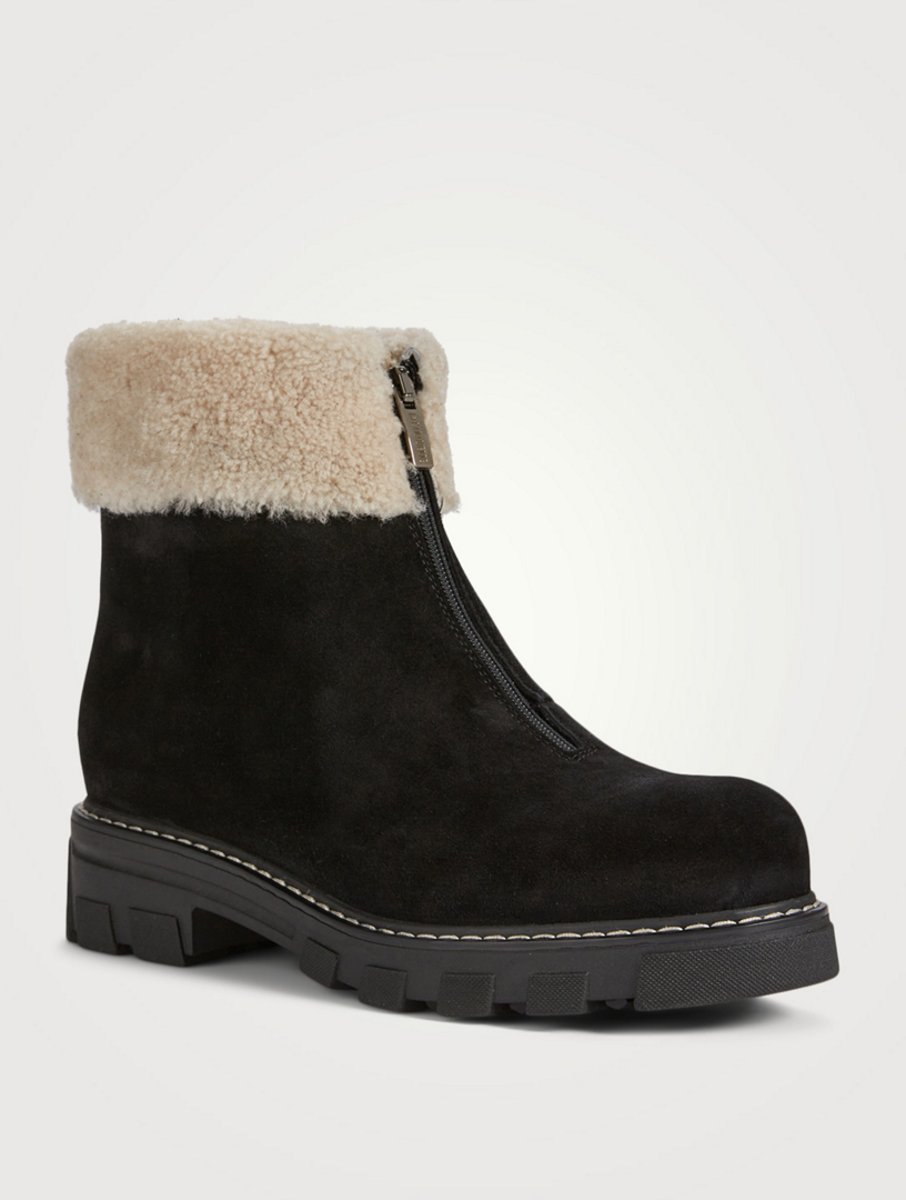 la canadienne hollinger suede boots