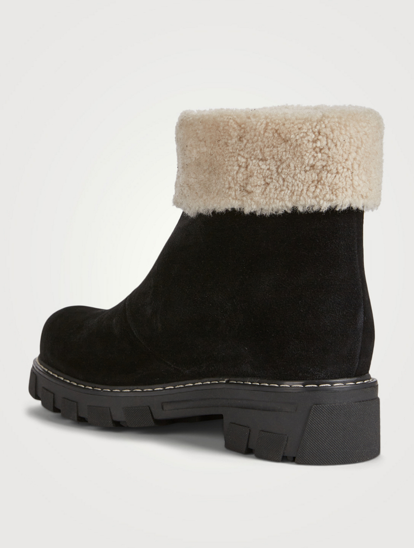 la canadienne hollinger suede boots