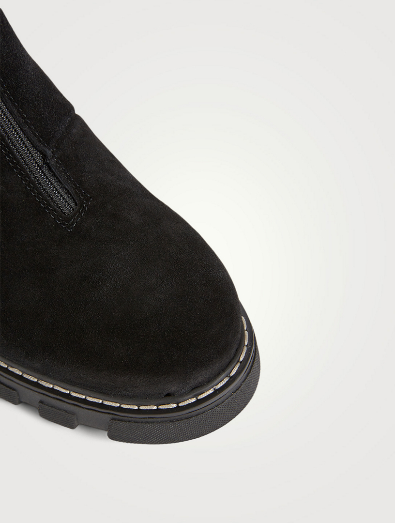 la canadienne hollinger suede boots