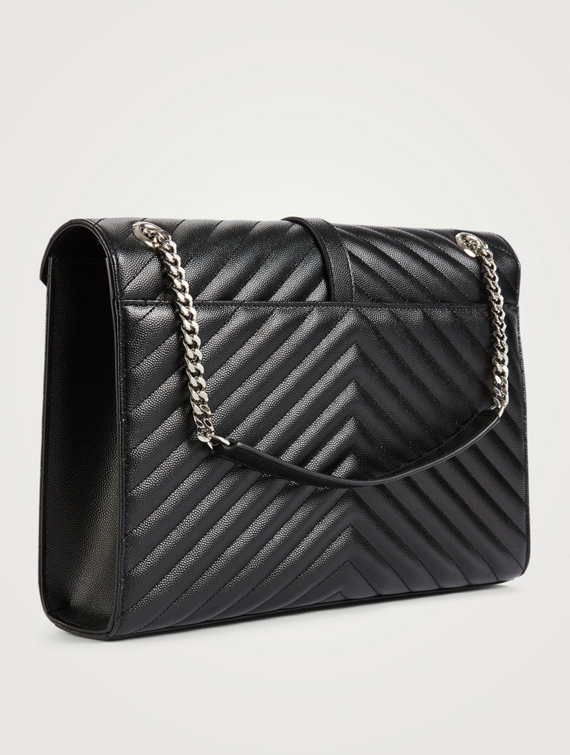 saint laurent large monogram envelope shoulder bag