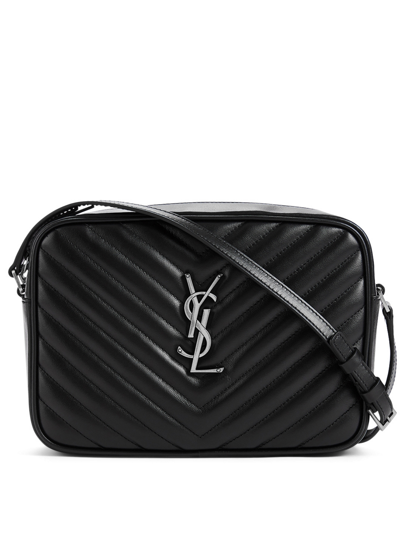 SAINT LAURENT Lou YSL Monogram Leather Crossbody Camera Bag | Holt ...