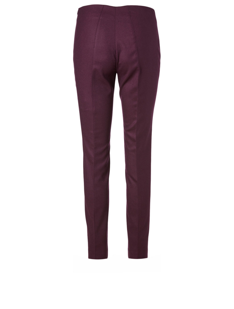 AKRIS Wool Stretch Slim Pants | Holt Renfrew Canada