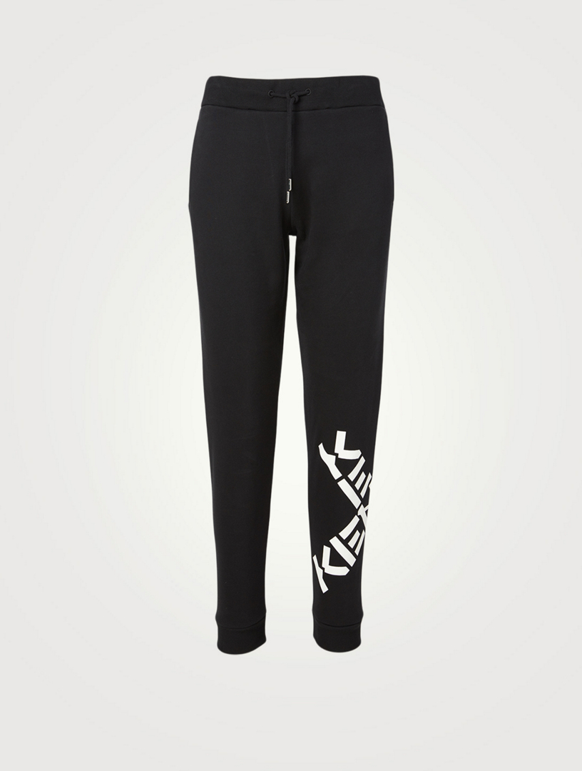 KENZO Cotton-Blend Jogger Pants With 