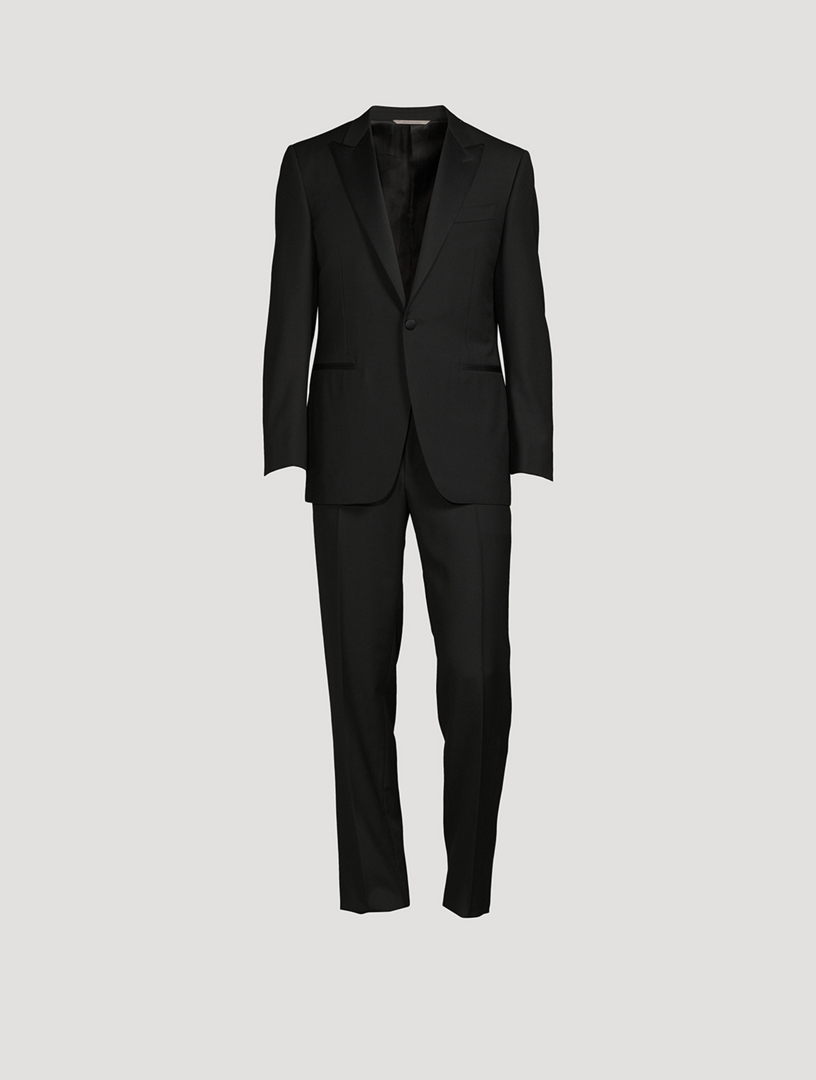 mens slim fit charcoal suit