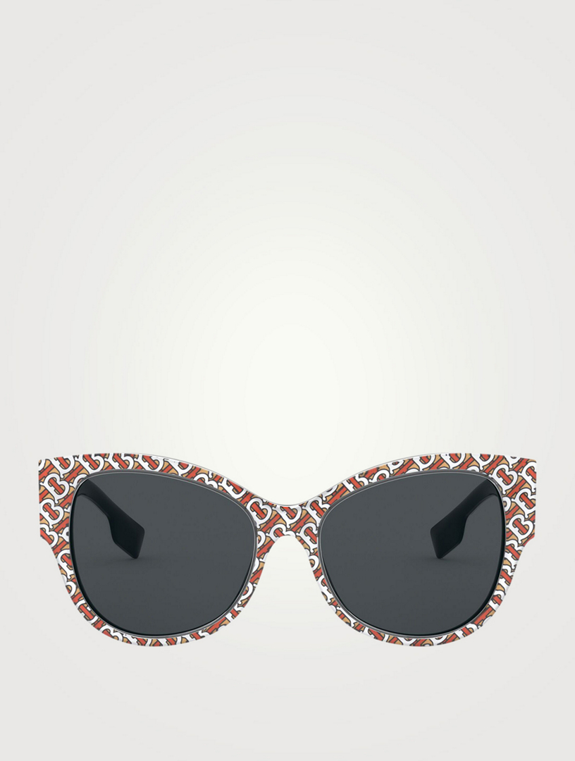 BURBERRY Butterfly Sunglasses In Monogram Print | Holt Renfrew Canada