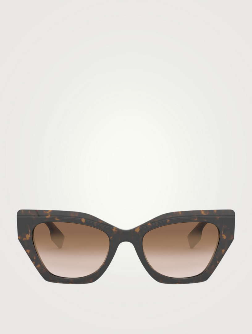 burberry geometric sunglasses