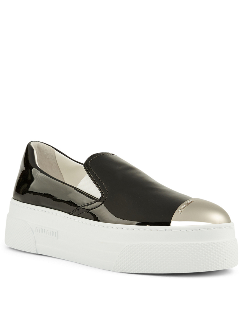 miu miu slip on sneakers