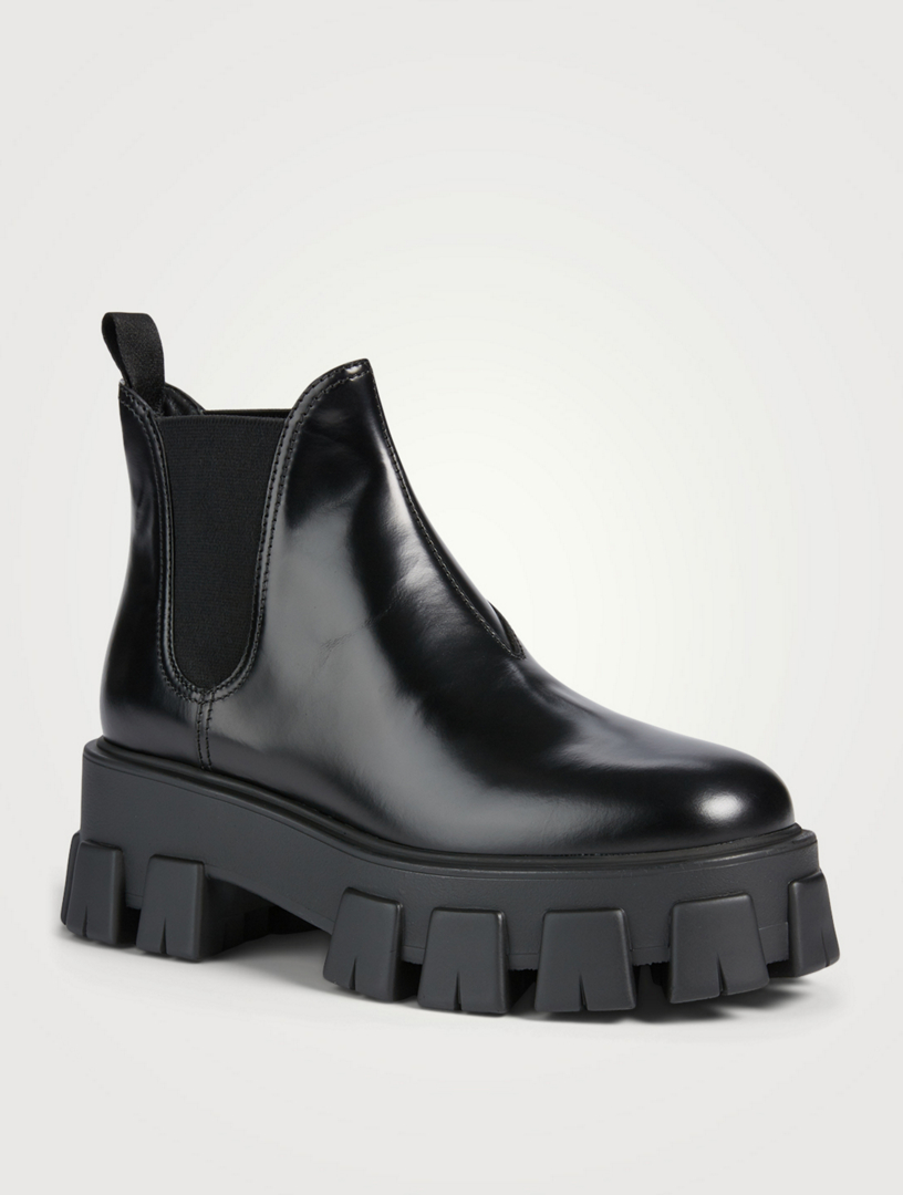 prada chelsea boots womens