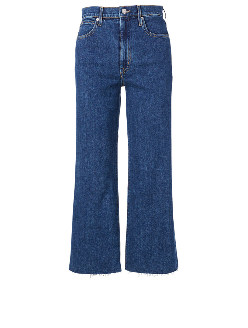 high waisted crop jeans womens