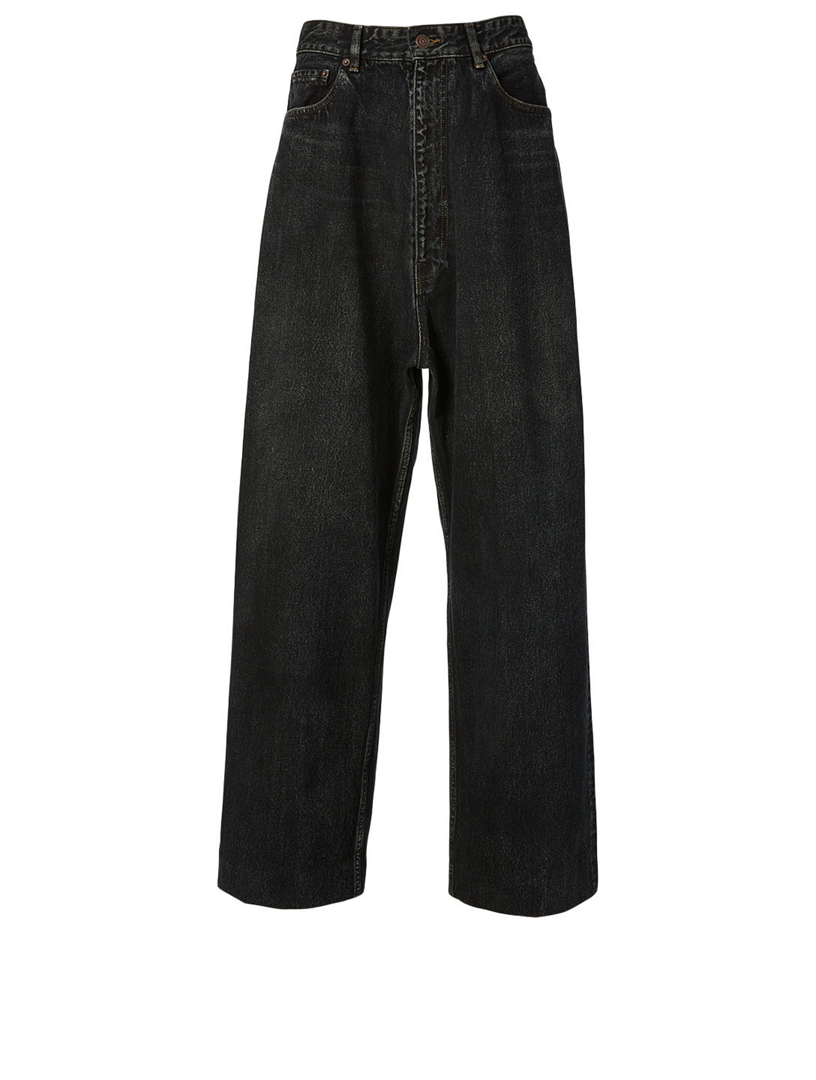 BALENCIAGA Baggy Overdyed Jeans | Holt Renfrew Canada