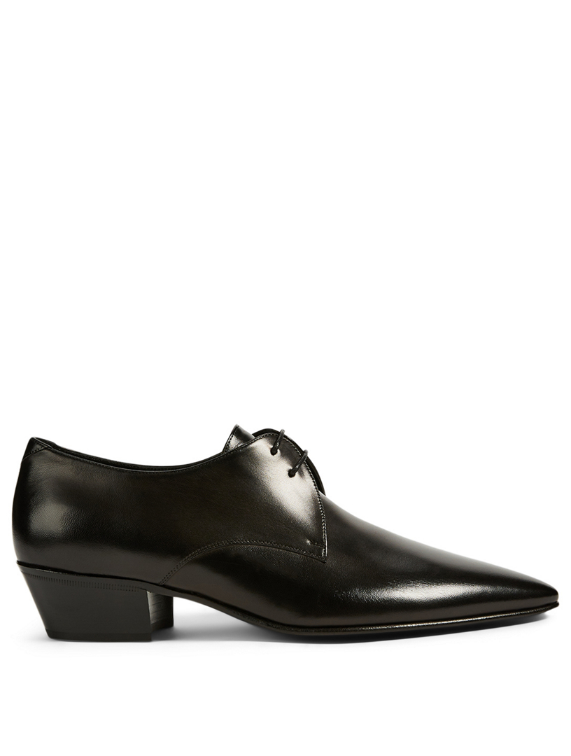 SAINT LAURENT Billy Leather Derby Shoes Holt Renfrew Canada
