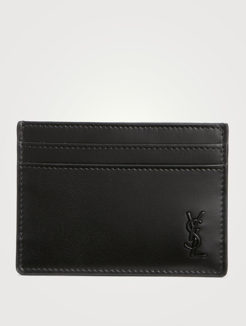 SAINT LAURENT YSL Monogram Leather Card Holder Holt Renfrew Canada