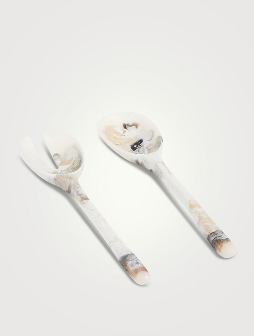 DINOSAUR DESIGNS Stone Resin Salad Servers Holt Renfrew Canada
