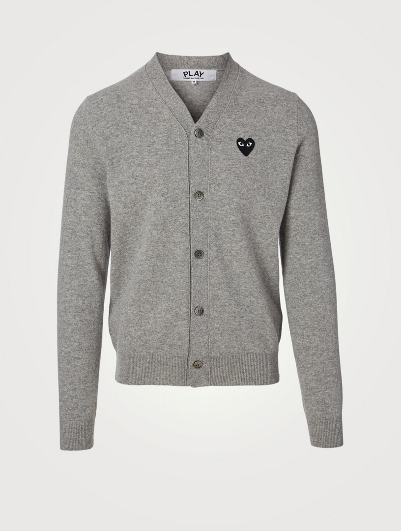cardigan play comme des garcons