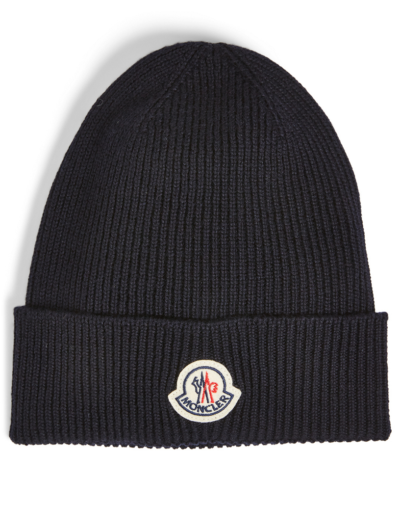 MONCLER Wool Toque With Logo | Holt Renfrew Canada