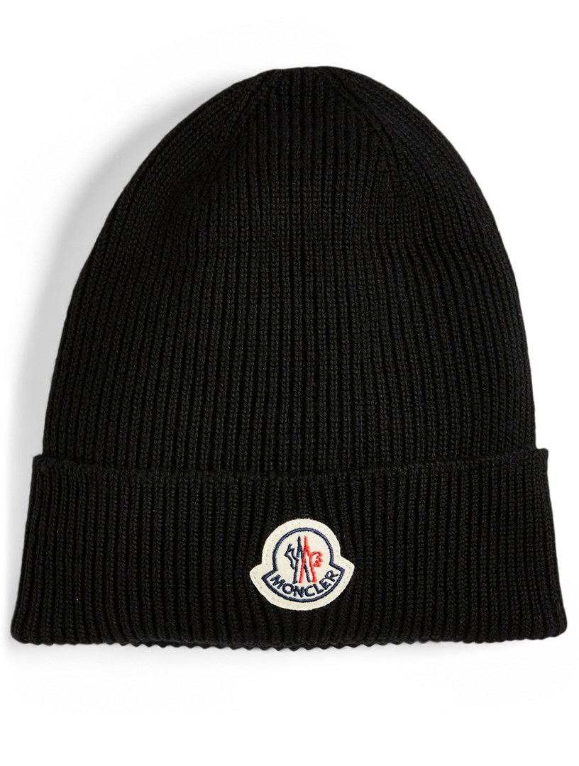 MONCLER Wool Toque With Logo | Holt 
