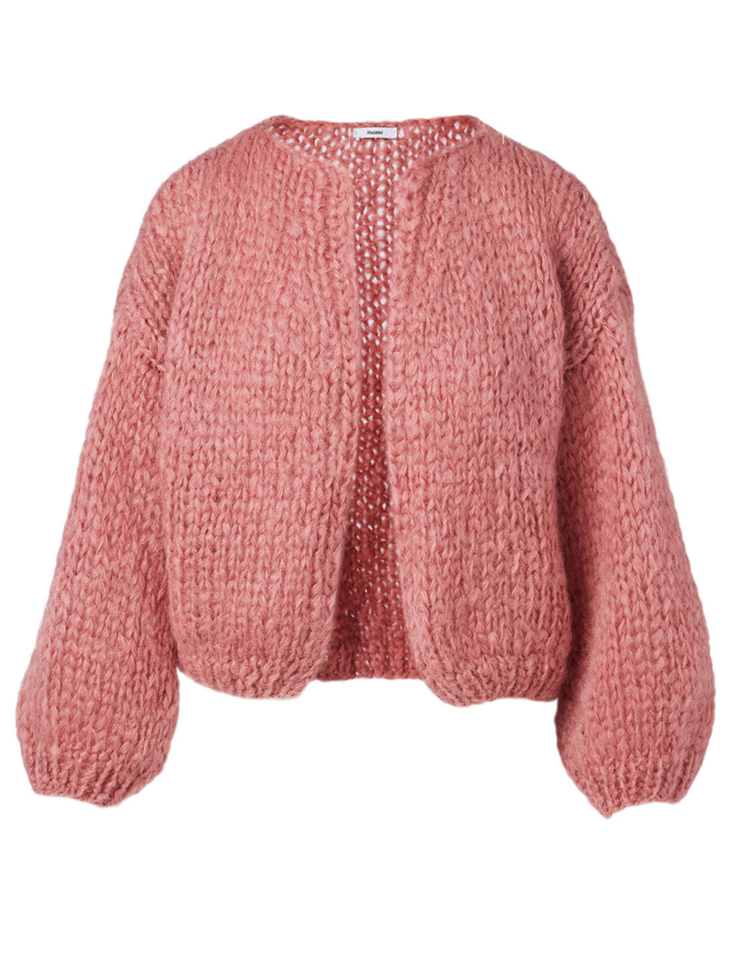 maiami mohair big cardigan