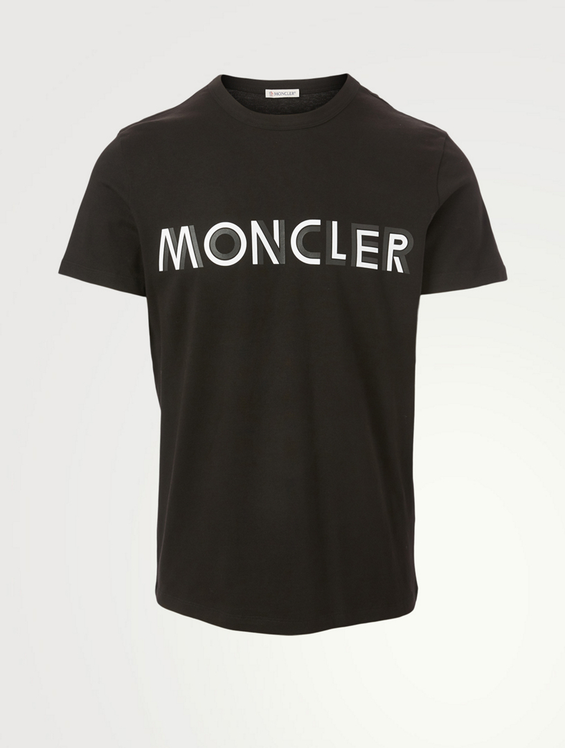 MONCLER Tee-shirt en coton logotypé | Holt Renfrew Canada