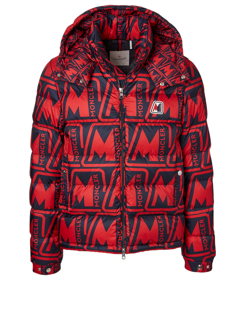 moncler mens red jacket