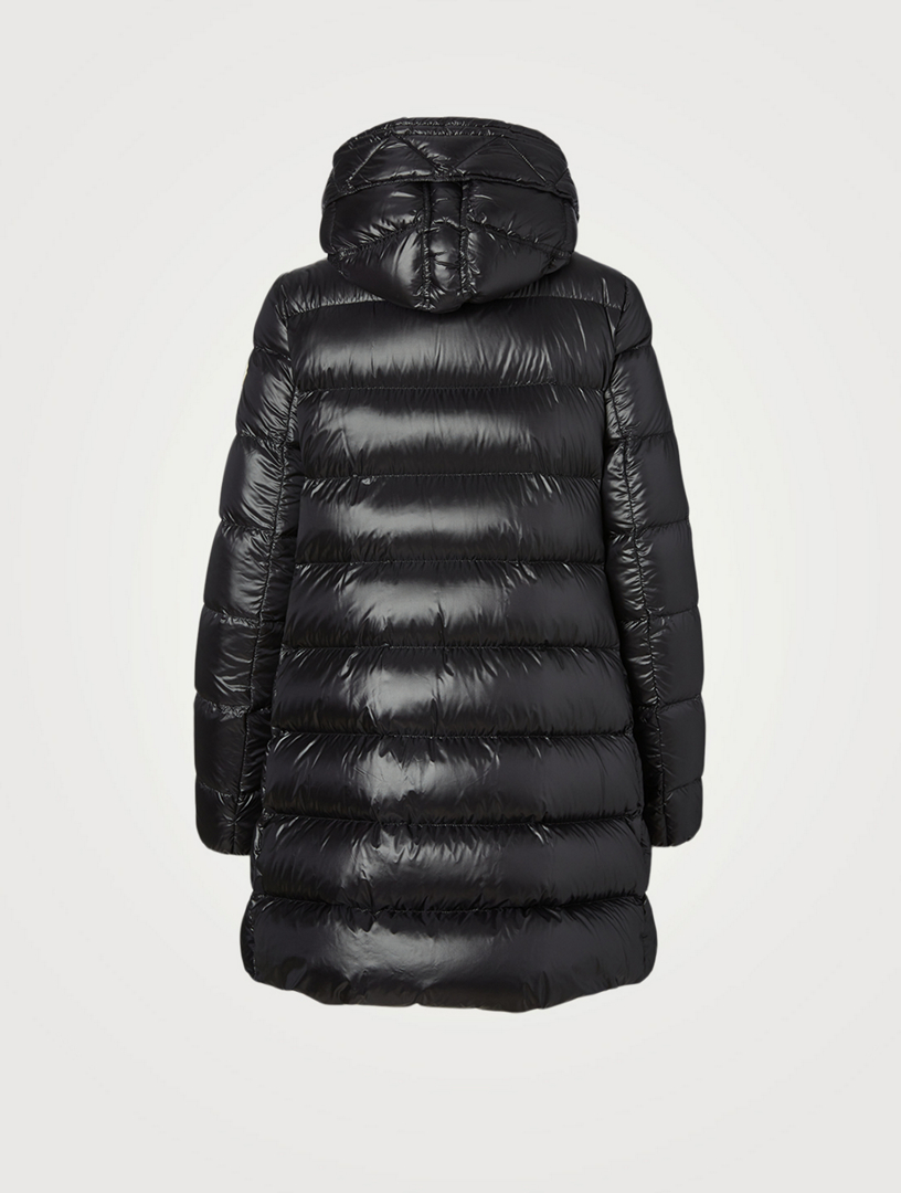 moncler black down suyen jacket