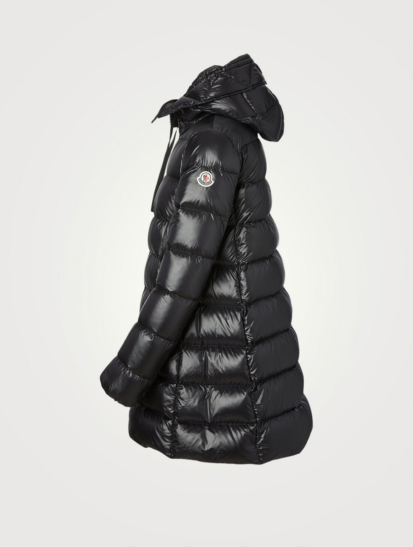 moncler suyen hooded zip coat