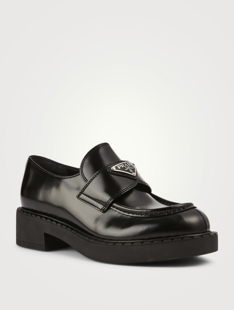PRADA Leather Loafers | Holt Renfrew Canada