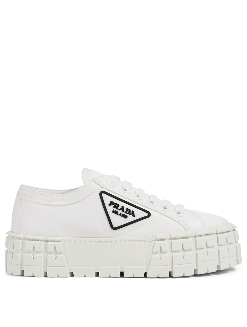 prada logo platform sneaker