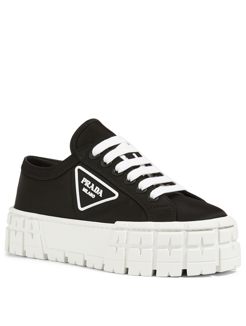 prada nylon gabardine sneakers